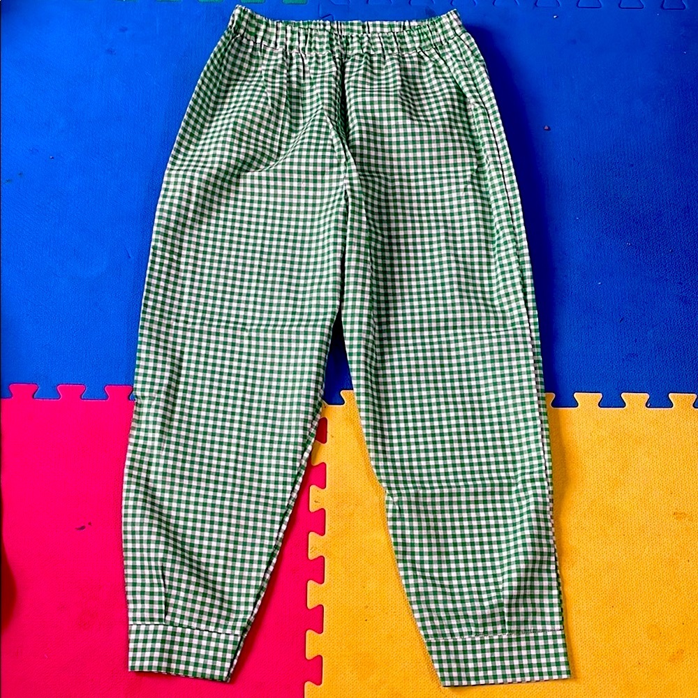 Green Checkered Pajamas
